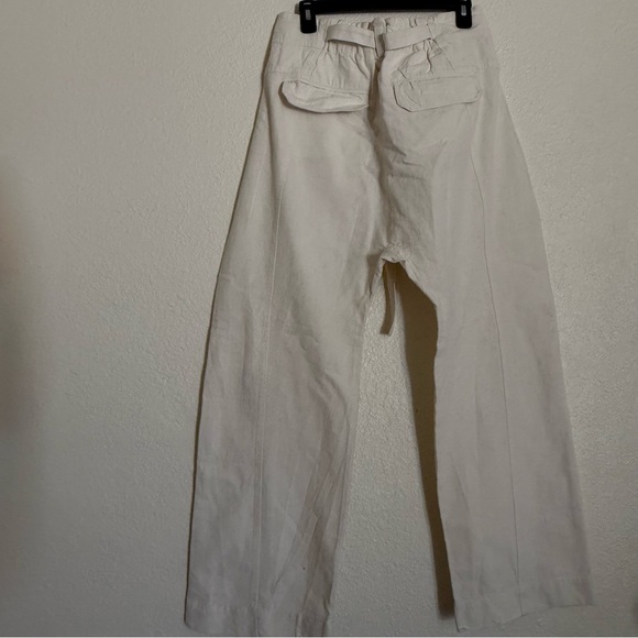 Free People Sky Rider Straight-leg Pants In Ecru - Picture 12 of 13